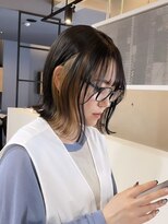 ライリー(riley)&nbsp;イヤリングカラー×ミニボブ