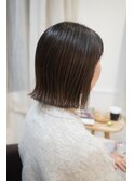 【40代　ボブスタイル】カット＋イノアカラー