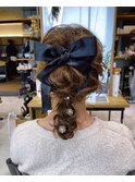 お呼ばれヘアアレンジ