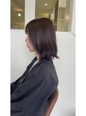 外ハネスタイル!ラベンダーカラー(*^^*)