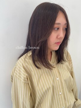 シェリッシュルーチェ(Sheriche luce) シフォンブラウン