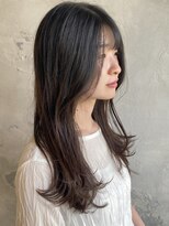 ニュイ(NUIT)&nbsp;ダブルカラーミルクティーベージュカラーブルーブラックブリーチ