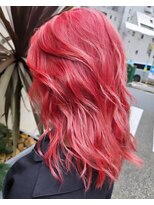 サーティーン(THIRTEEN)&nbsp;派手髪！夏の終りはREDhair☆赤髪☆【20代】