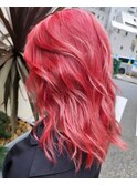 派手髪!夏の終りはREDhair☆赤髪☆【20代】