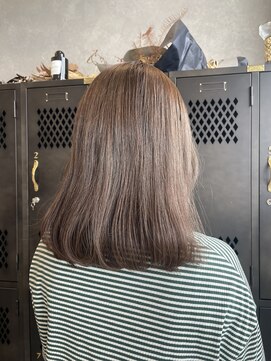 アチーブリス(achieve Liss) マロンベージュカラー×ゆるふわロング大人可愛い艶感20代30代