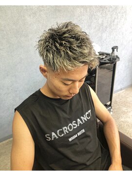 クレオ 福大通り店(CREO) ホワイトメッシュ×スウィングアップバング