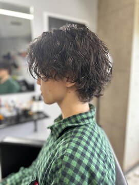 エルエーゴールドクラブ(LA GOLDCLUB) メンズウルフ スパイラルパーマ