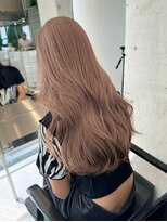 サンクプロジェクト(cinq PROJECT) 韓国ヘアミルクティーアッシュベージュカラー30代原宿ブリーチ