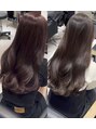 アグ ヘアー ベルス 大谷店(Agu hair BELLUS) ブリーチなしダブルカラーで叶える透明感×艶カラー♪