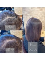 ヴィアスヘアー(vias hair)&nbsp;ナチュラルベージュで白髪をしっかりカバー