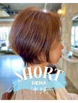 アトリエ エス atelier es HAIRDESIGN&nbsp;メルティカラー/似合わせカット/ショートヘア/大人ショート