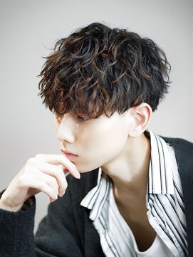 エース(ACES) マッシュ×メンズパーマ×波巻きパーマ