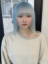 ヴェルデ(Verde)&nbsp;水色カラー 水色 ハイトーンカラー ケアブリーチ