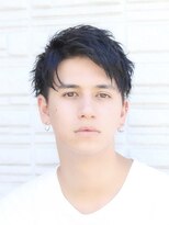 ハレ ヘアサロン(Hale hair salon)&nbsp;【Hale】ブルーブラック/スパイキーショート/フェザーパーマ原宿