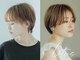ロータス(LOTUS)の写真/≪四日市市駅徒歩3分≫横から見た時に、丸みが出る女性らしいショートスタイルが人気の秘訣◇