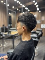 アレッタ(ALETTA)&nbsp;《ALETTA》スパイキーフェードカット【平塚】