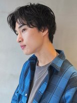 ニコ トウキョウ ロジック(nico TOKYO Logic)&nbsp;センターパートニュアンスパーマフェザーパーマ