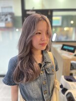 ラフィスヘアー シン 大分店(La fith hair SHIN)&nbsp;【La fith】ブリーチ×くびれ巻き