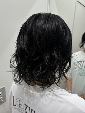 ポール 行徳店 くるくる かわいい ボブパーマ