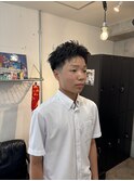 スパイキーショート 刈り上げ