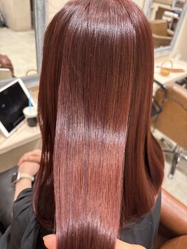 フレーム へアアンドトリートメント 天王寺北口店(FRAME) ピンクブラウン