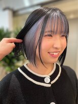 ジエクト ヴィシア(The Ect VIXIA)&nbsp;インナーカラー/フェイスフレーミング/ブルーカラー