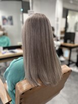 シアン 橋本店(Shian)&nbsp;シルバーベージュ×ストレート