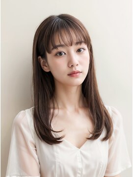 TELA HAIR 上福岡店【テーラヘアー】【12月1日OPEN(予定)】 ふんわり内巻きロングレイヤー【上福岡店】<20代30代40代50代>