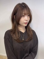 カミケン 黒岩店　kamiken・&nbsp;秋冬ブラウンカラー×レイヤーカット【カミケン黒岩店/福島】