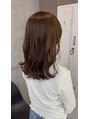 アグ ヘアー ノア 光吉イオン前店(Agu hair noah)&nbsp;ナチュラルブラウン！透明感のあるスタイルです♪