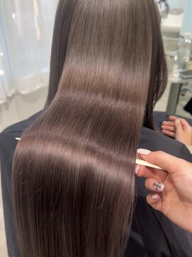 ワンカラー/ブリーチカラー/髪質改善/ハイトーンカラー