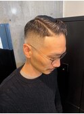 メンズカットフェードスキンフェードクロップバーバー