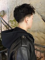 ノラ シブヤ(NORA)&nbsp;テーパーフェードローフェードアクティブショートパーマ海外風