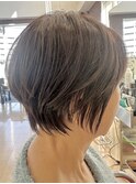 似合わせカット40代50代60代ショートボブくびれレイヤーボブ