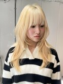 抜きっぱなしブリーチ／ハッシュカット