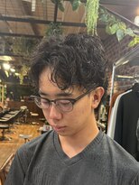 バーシャミ 博多(Baciami) シャドウパーマで大人な色気を演出!