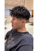 【松尾が作る】【福岡春日】【メンズ】フェード ツイスパ