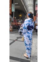 バサラ 大阪なんば店(VASARA)&nbsp;大阪なんば/訪問着ヘア/着物ヘア/卒業式ヘア/成人式ヘア