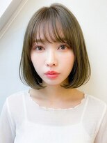 カーサ バイ ハミュウ たまプラーザ(CASA by Humium) 小顔くびれナチュラルショートボブ/似合わせ/ブリーチなしカラー