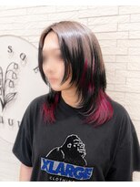 ミュミュ(mu-mu)&nbsp;ニュアンスウルフ7.6おまかせハイトーンカラー
