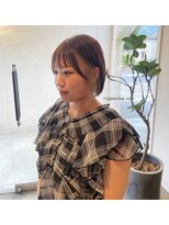 ムクヘア 御幸店(MUKU hair)&nbsp;earring colorと bob！
