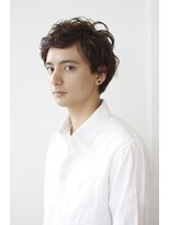 アトリエサニーデイ(atelier SUNNY DAY)&nbsp;ベージュアッシュ/マッシュショート/メンズパーマ/クセ毛パーマ