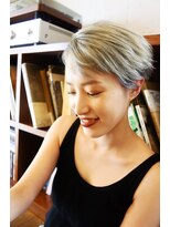 ドロップ(drop)&nbsp;ホワイトブロンドベリーショート【表参道/青山　drop】