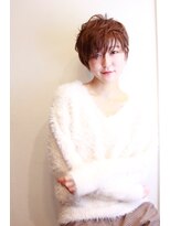 フェリーラメール(FEERIE la mer)&nbsp;『FEERIE』パーマ風ショートスタイリング