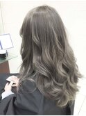 10代/20代/30代/40代　アッシュグレージュカラー☆ブリーチ