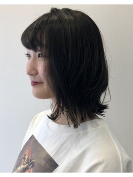 ミント(minto) 切りっぱなしボブ