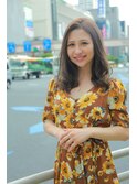大人可愛い、色気、小顔カットひし形シルエット【錦糸町】