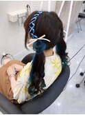 ツインテールアレンジ