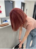 ペイビーピンク【池袋.髪質改善.インナーカラー.ケアブリーチ】
