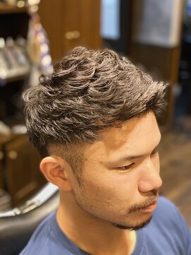 ヒロギンザ 横浜店(HIRO GINZA) ツーブロアップバング